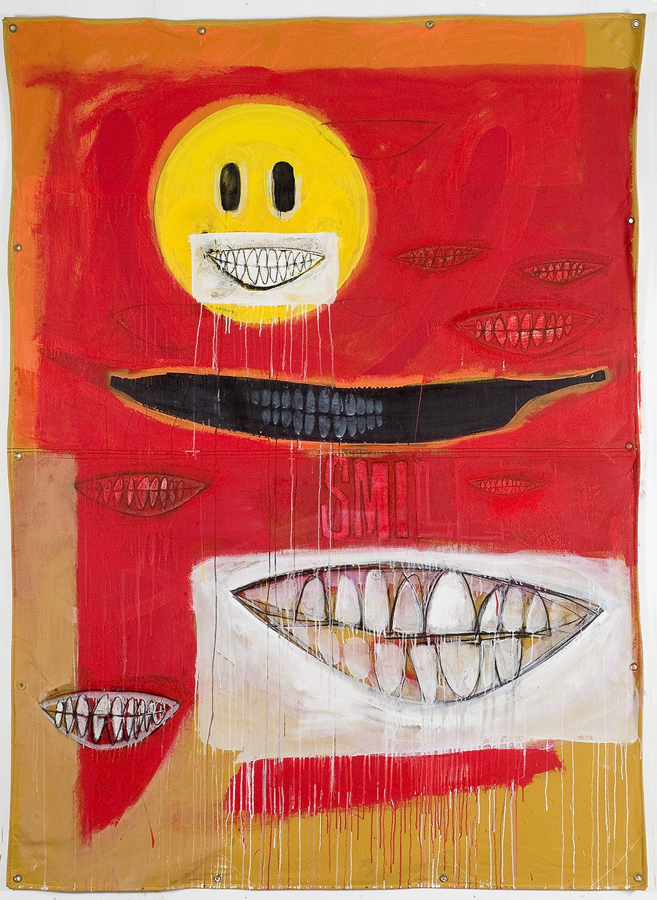 Smiling faces tell lies