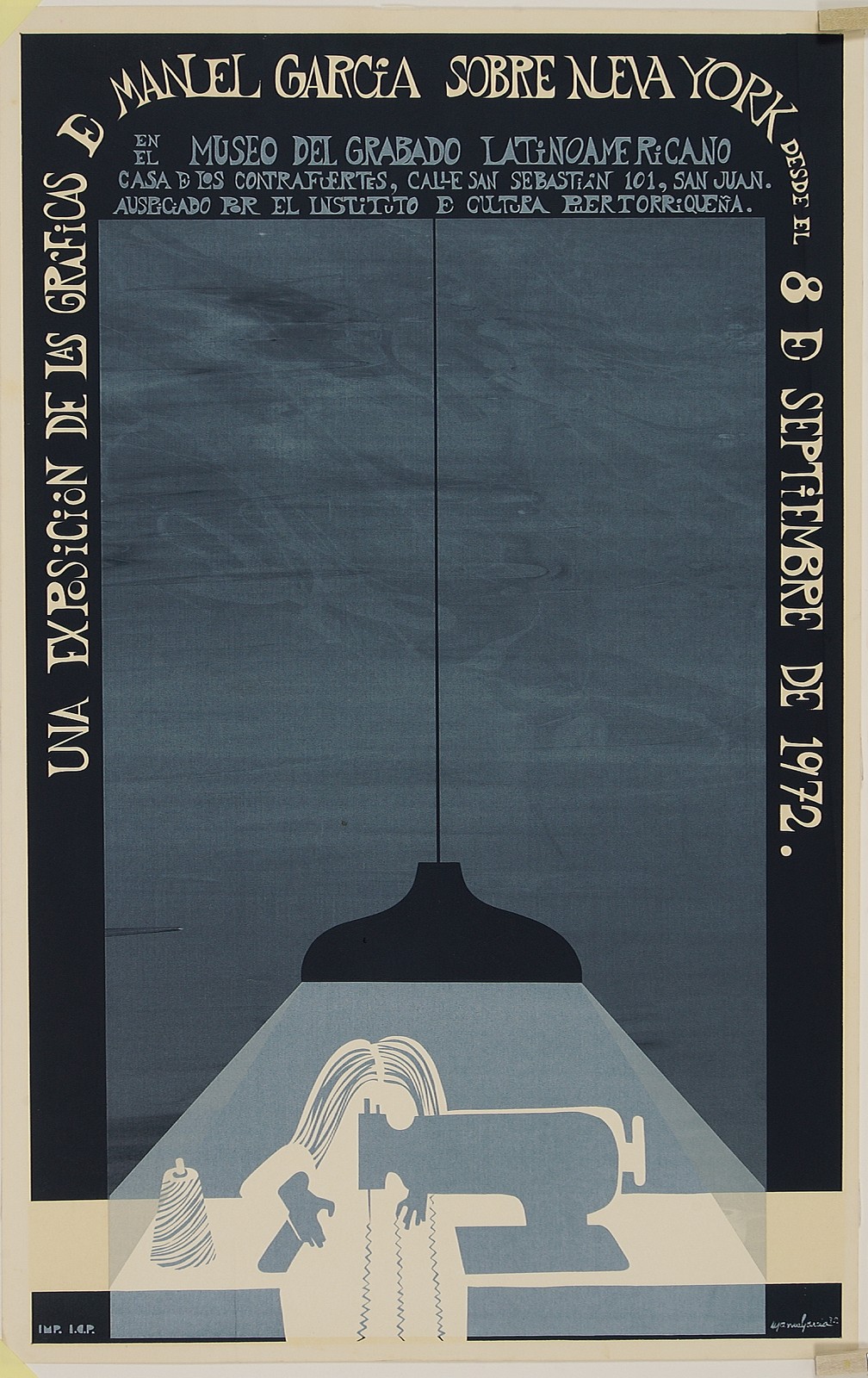 Una Exposición de las Gráficas de Manuel García sobre Nueva York