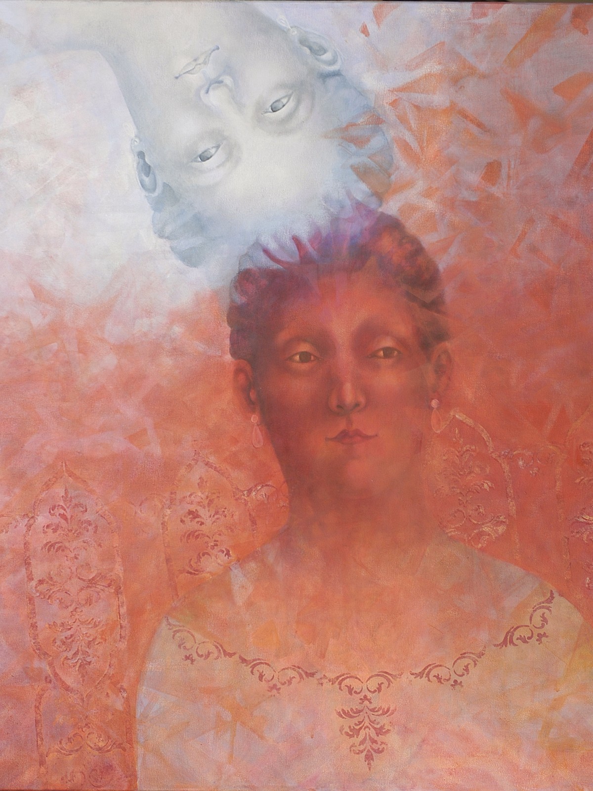 Mujer y su sombra