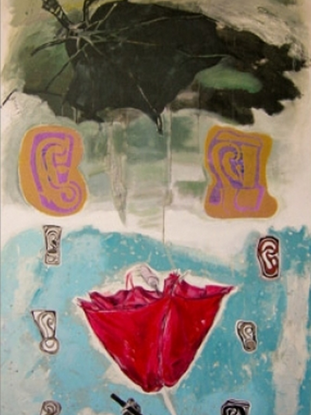 Rain- Sea from Above