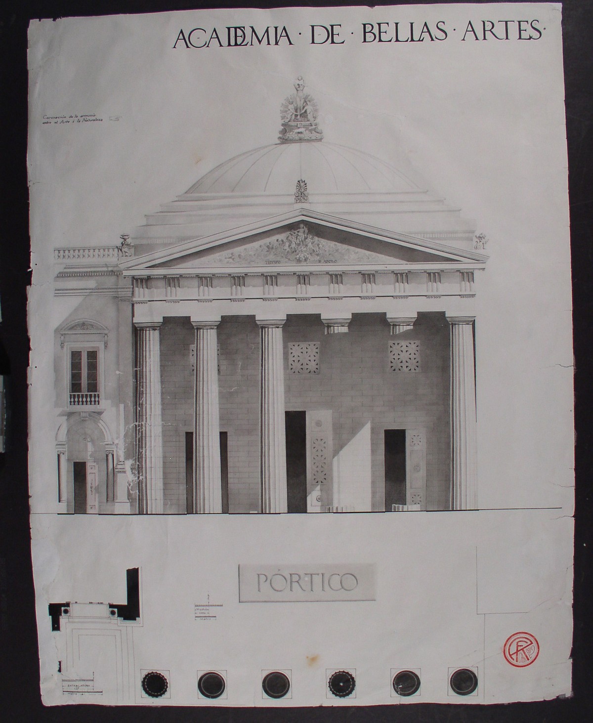 Academia de Bellas Artes (proyecto de arquitectura) 