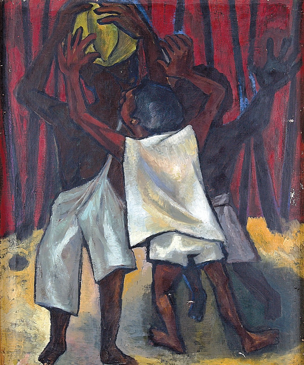 Niños bebiendo agua de coco