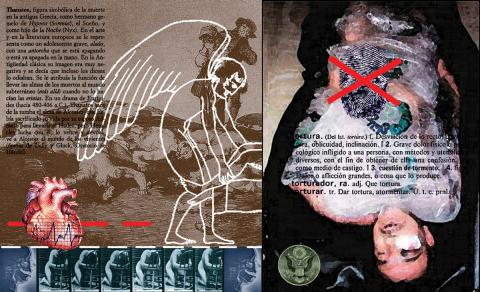Apunte tanático. De la serie “Recreando a Goya en Abu Ghraib”