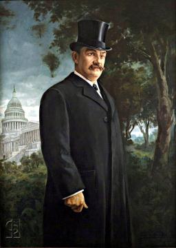 Retrato Luís Muñoz Rivera en Washington 