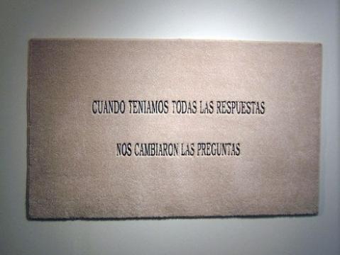 Cuando teníamos todas las respuestas nos cambiaron las preguntas 