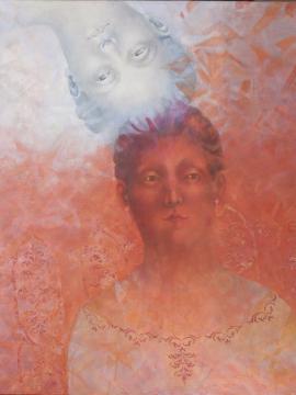 Mujer y su sombra