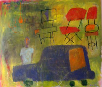 Carro con sillas 2 (Car with Chairs 2)