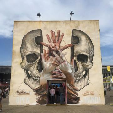 Open your mind (Tempelhof, Berlin, Alemania)