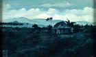 Paisaje en Azul