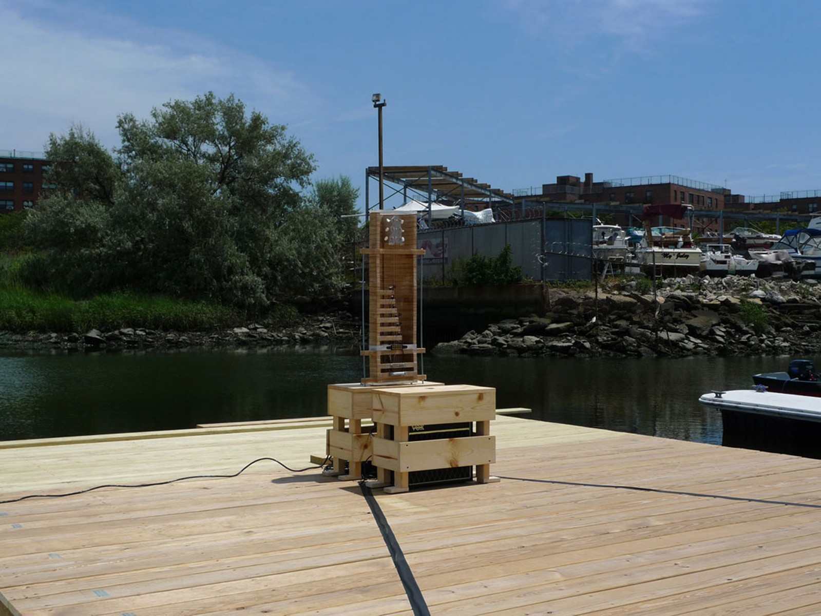 Instrument for a Floating Dock
