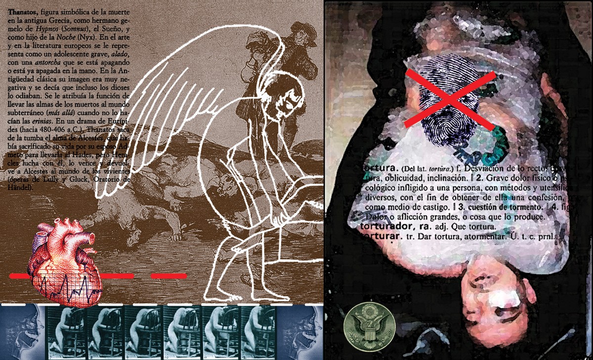 Apunte tanático. De la serie “Recreando a Goya en Abu Ghraib”