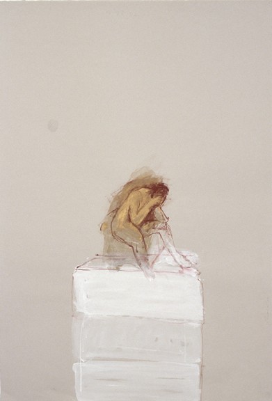 Un-titled (figure on pedestal)