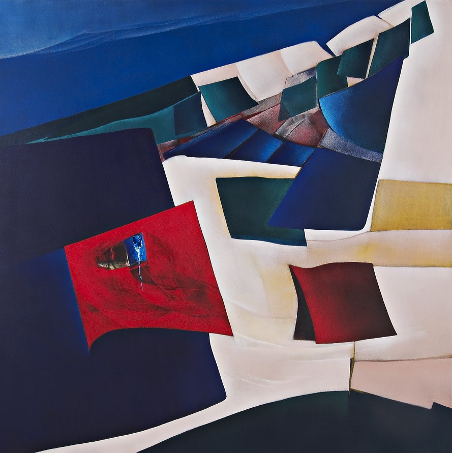 Forms floating in space and breath of life