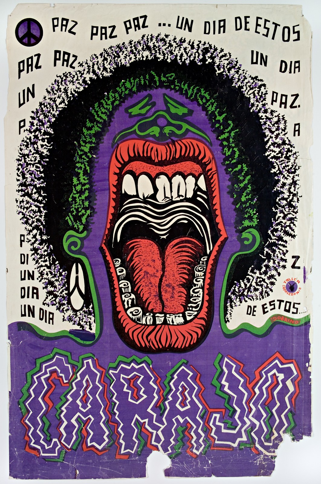 Paz, paz, paz… un día de estos, carajo 