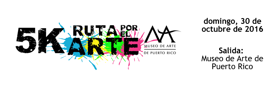Carrera 5K - Ruta por el arte a beneficio del MAPR Promoción de la carrera 5K - Ruta por el arte a beneficio del MAPR