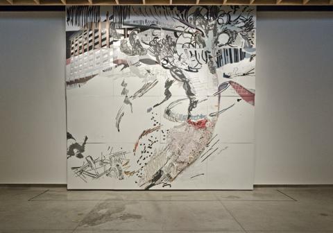 Vista general de la exhibición "Becas Lexus 2012"