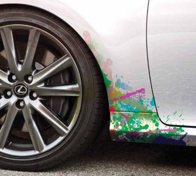 Vista general de la exhibición "Becas Lexus 2012"