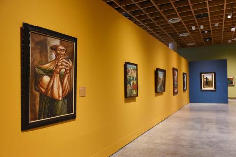 vista general de la exhibición Reencuentros