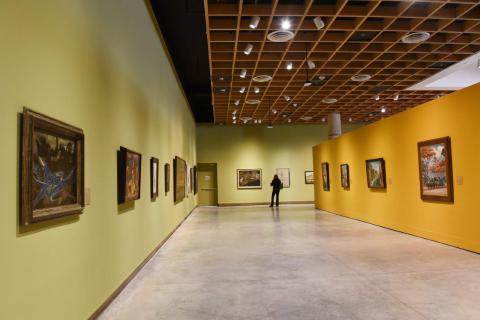 vista general de la exhibición Reencuentros