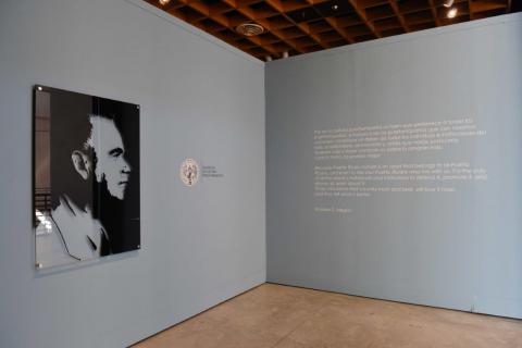 vista general de la exhibición Reencuentros