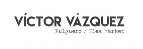 logo de la exhibición Víctor Vázquez Pulguero