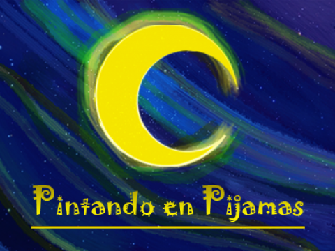 Painting in pijamas