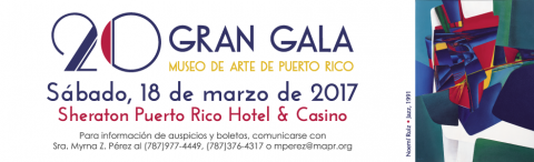 Baner de promoción para la XX Gran Gala