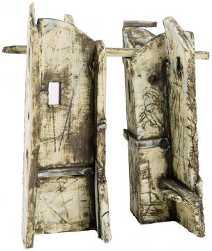 Espacios y recovecos en azul